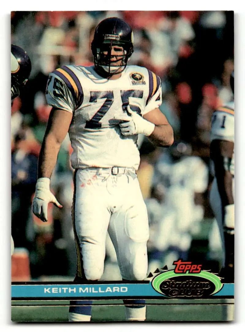 1991 Stadium Club #108 Keith Millard    Minnesota Vikings Football Cards NM Near Mint