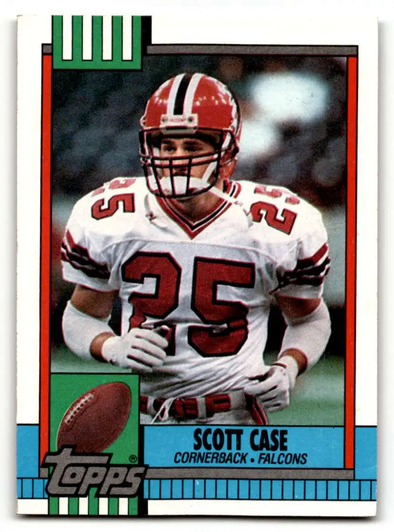 1990 Topps #466 Scott Case    Atlanta Falcons Football Cards 