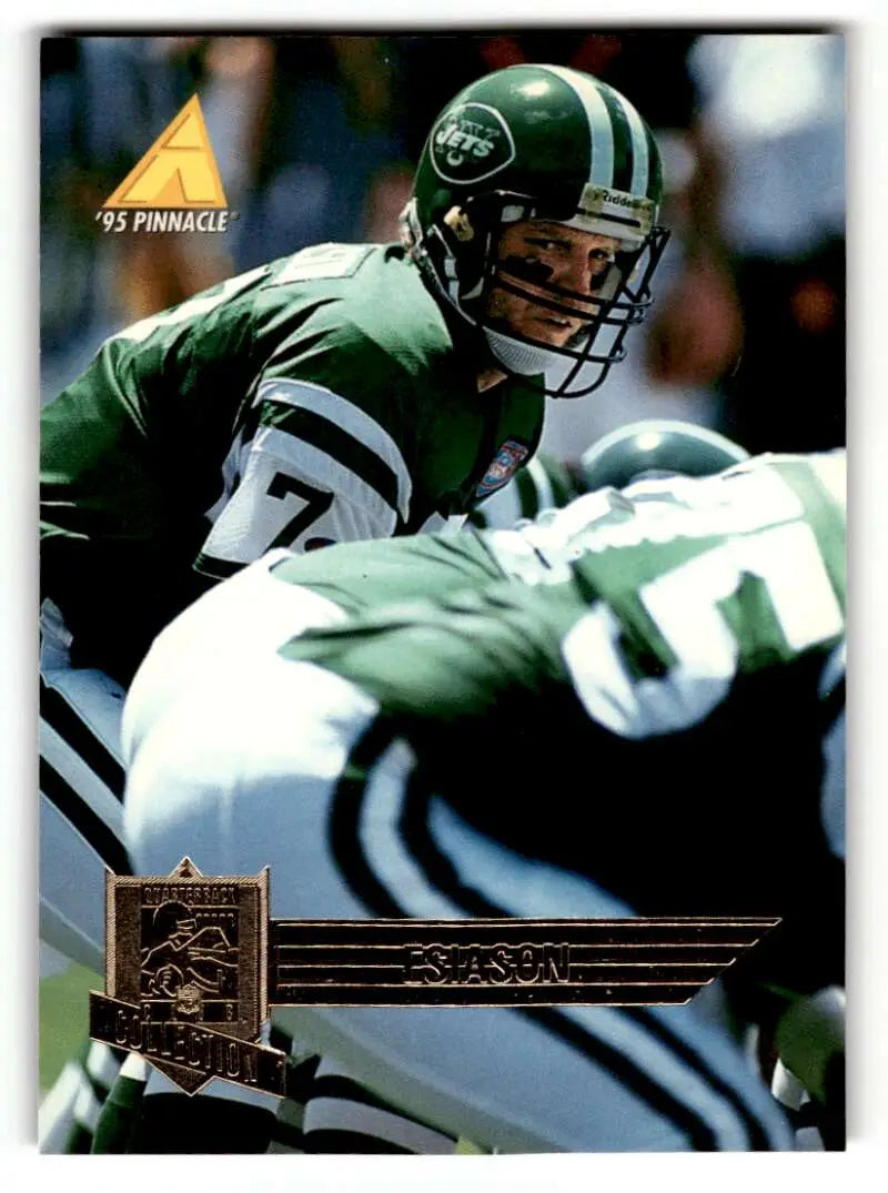 1995 Pinnacle Club Collection #76 Boomer Esiason    New York Jets Football Cards EX/NM