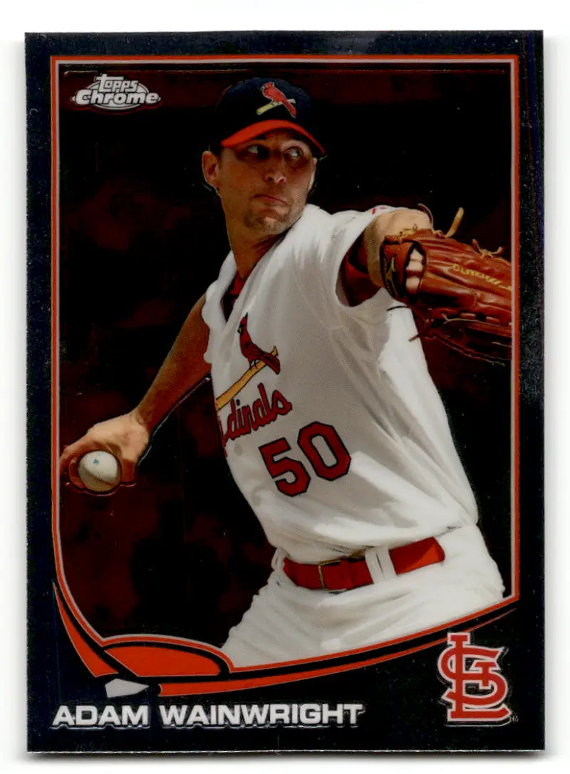 2013 Topps Chrome #43 Adam Wainwright NM-MT