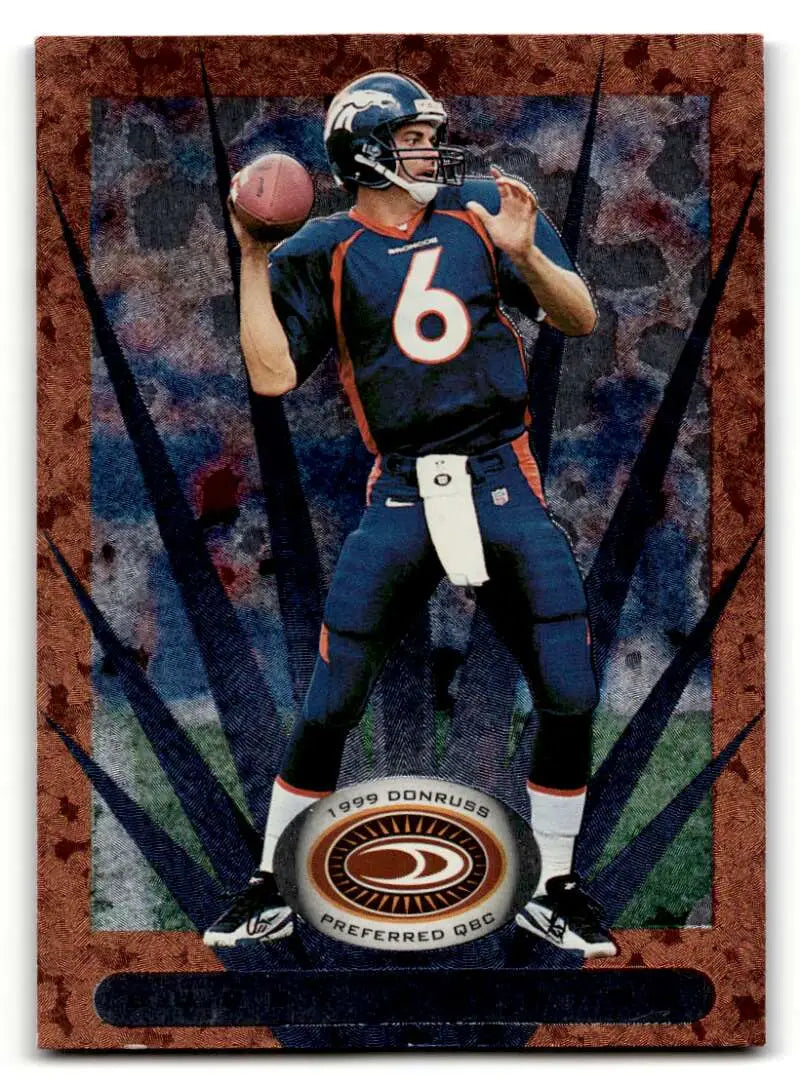 1999 Donruss Preferred QBC #5 Bubby Brister    Denver Broncos Football Cards EX/NM