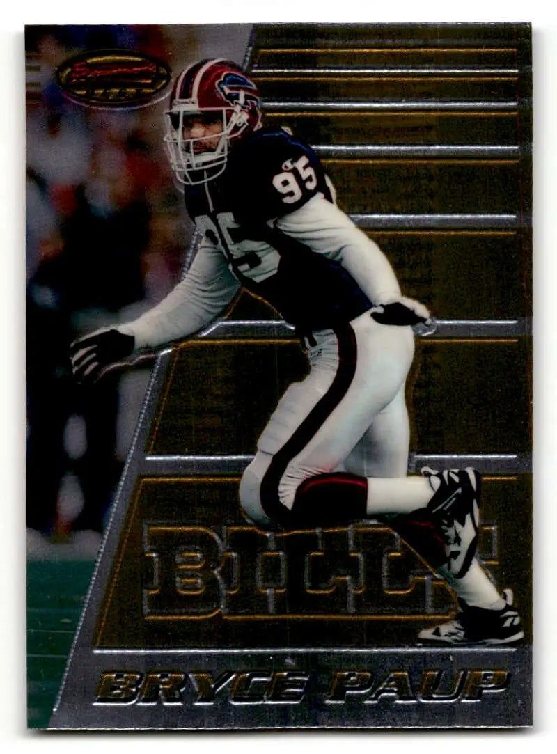 1996 Bowman's Best #110 Bryce Paup    Buffalo Bills Football Cards NM Near Mint