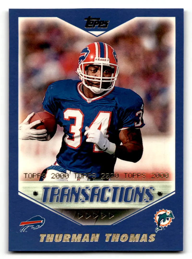 2000 Topps #102 Thurman Thomas EX/NM