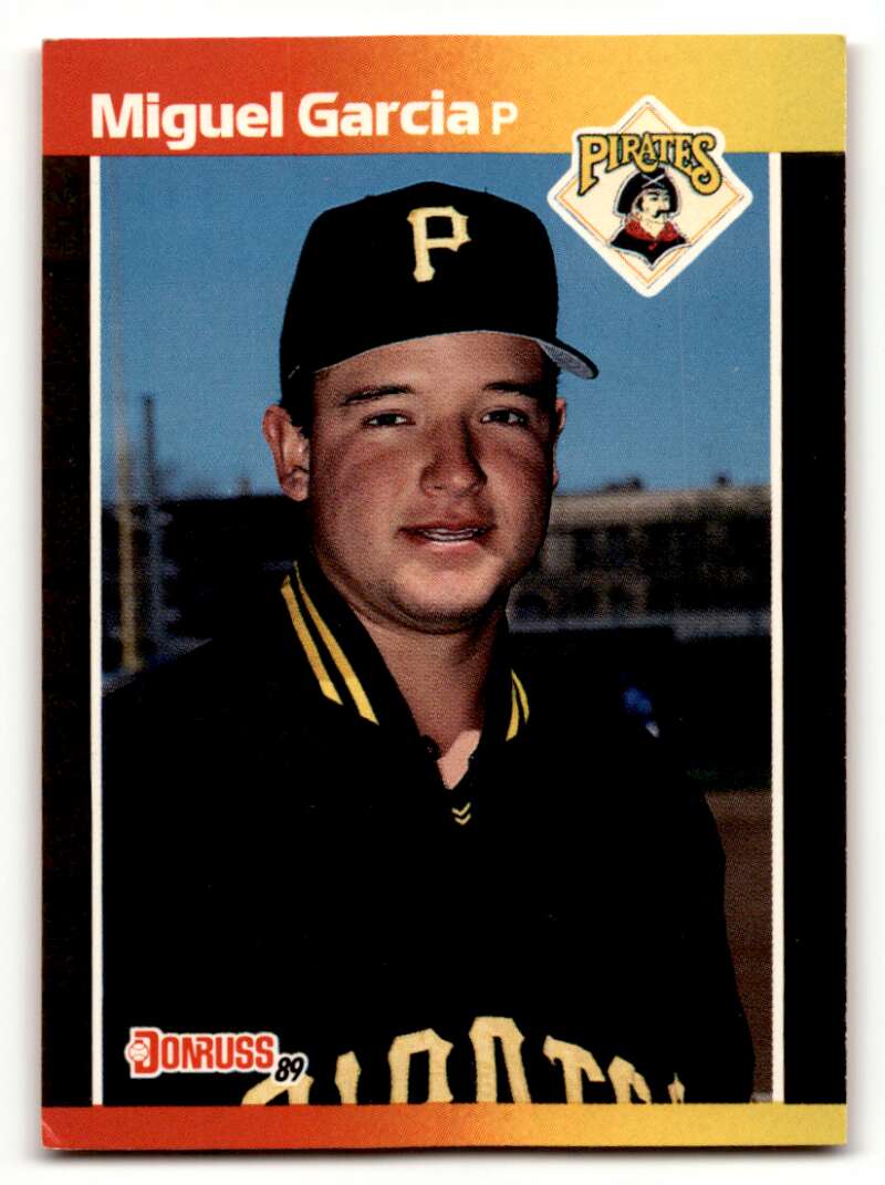 1989 Donruss #622 Miguel Garcia    Pittsburgh Pirates Baseball Cards EX/NM
