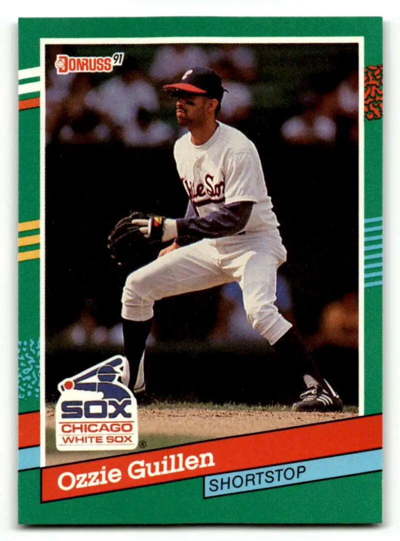 1991 Donruss #577 Ozzie Guillen    Chicago White Sox Baseball Cards NM Near Mint