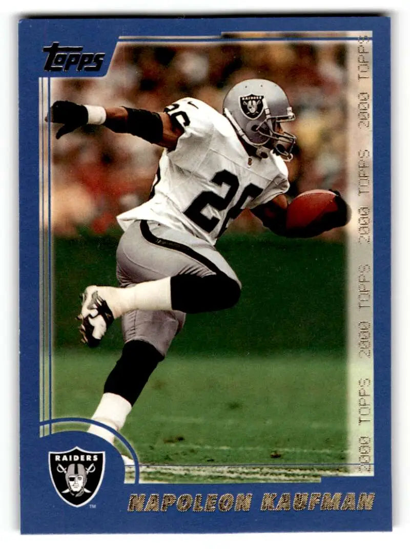 2000 Topps #224 Napoleon Kaufman    Oakland Raiders Football Cards EX/NM