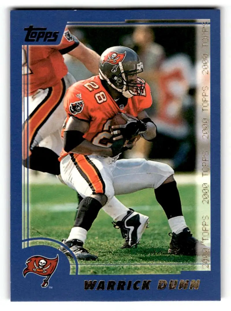 2000 Topps #52 Warrick Dunn    Tampa Bay Buccaneers Football Cards EX/NM