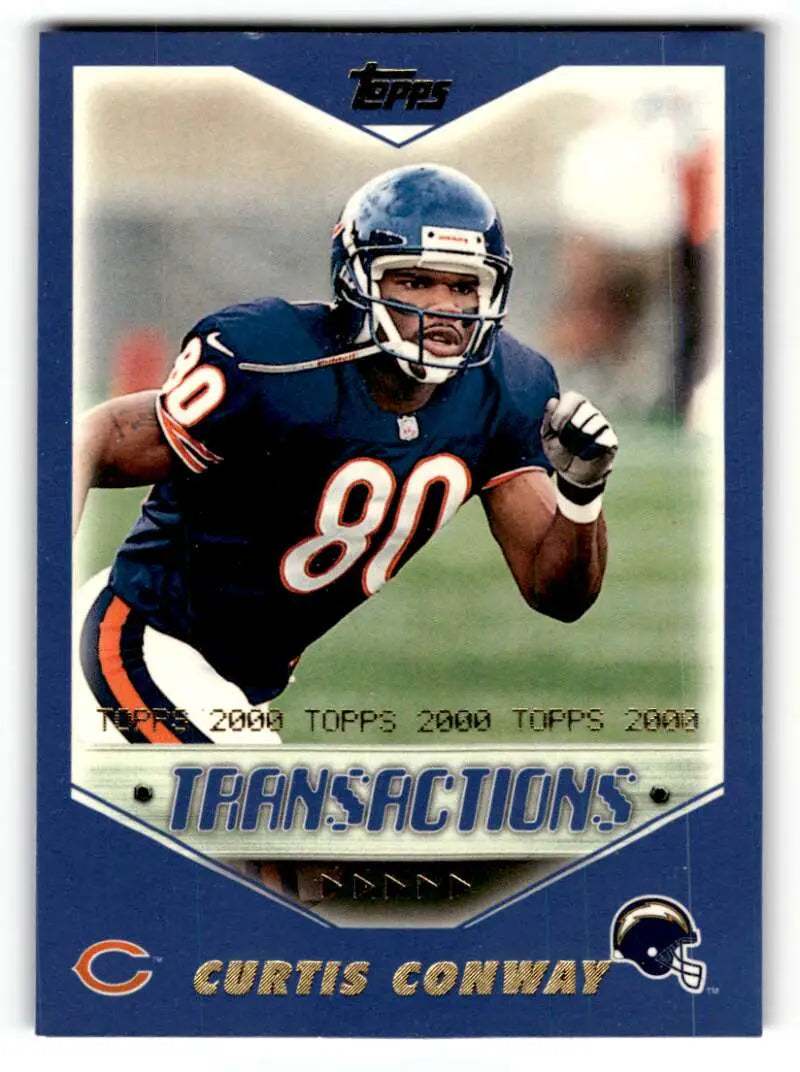 2000 Topps #16 Curtis Conway    San Diego Chargers Football Cards EX/NM