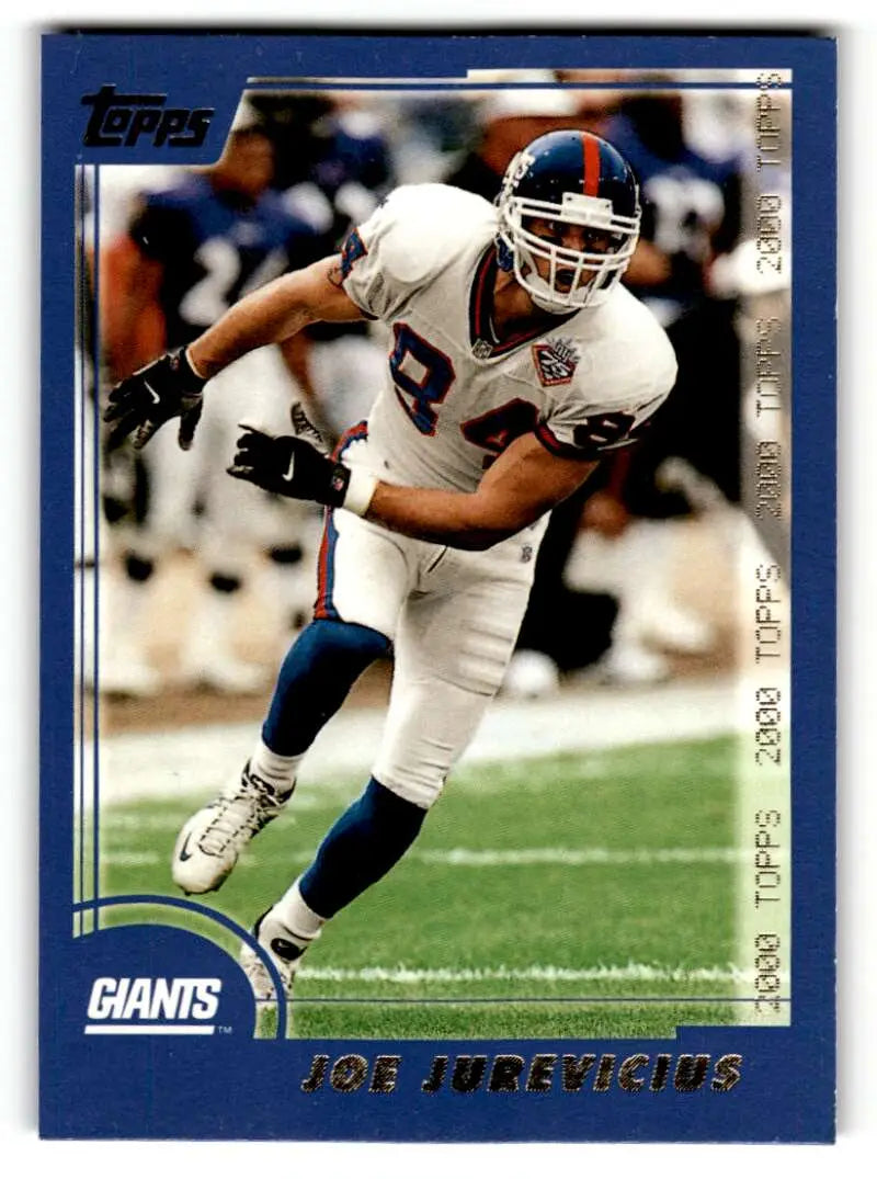 2000 Topps #248 Joe Jurevicius    New York Giants Football Cards EX/NM