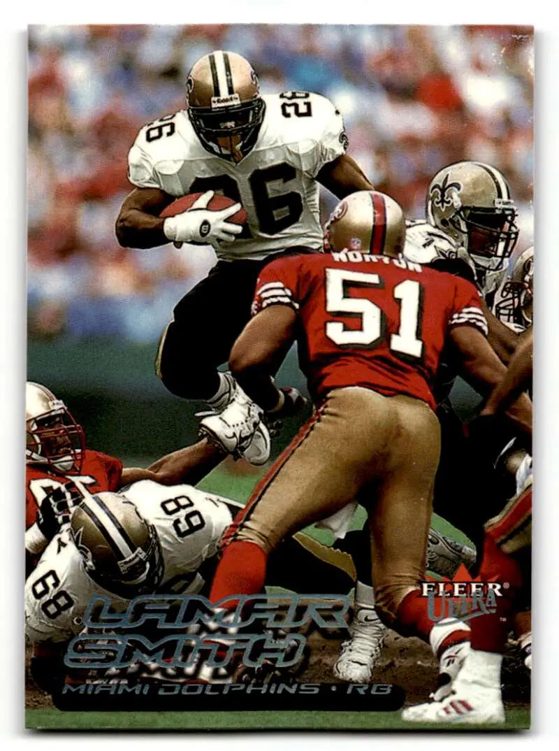 2000 Ultra #175 Lamar Smith    Miami Dolphins Football Cards EX/NM