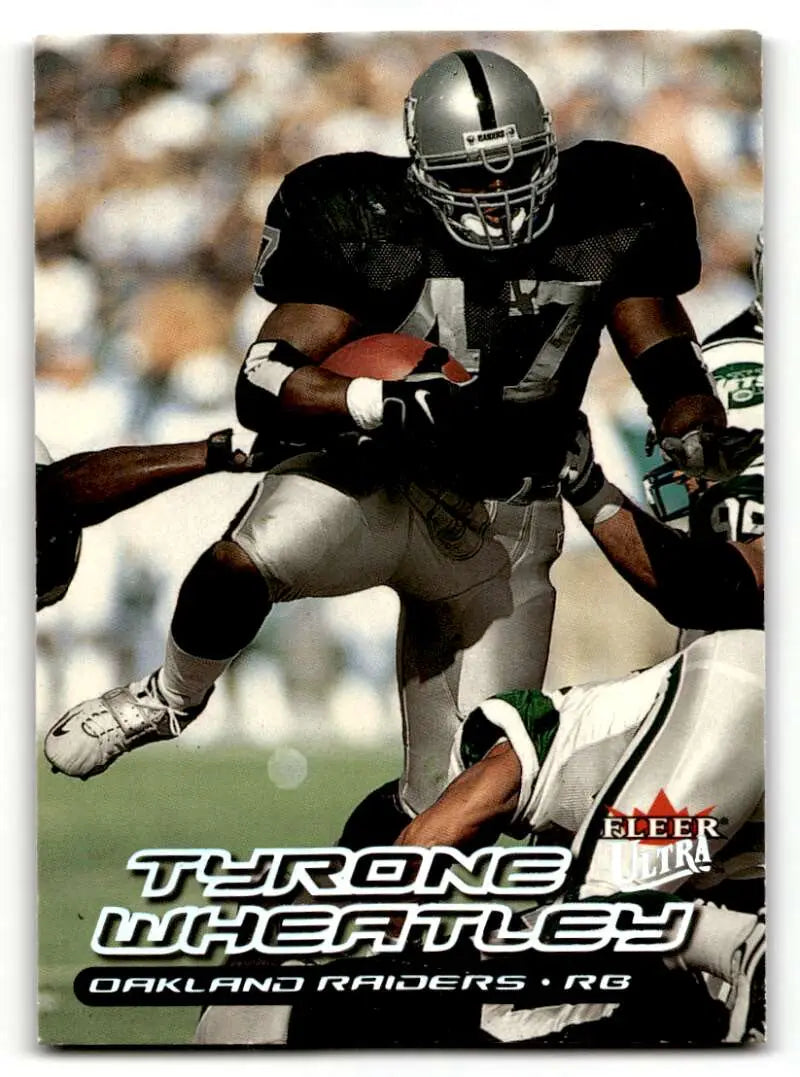 2000 Ultra #115 Tyrone Wheatley    Oakland Raiders Football Cards EX/NM