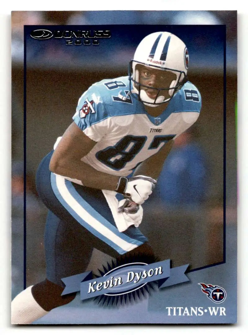 2000 Donruss #140 Kevin Dyson    Tennessee Titans Football Cards EX/NM