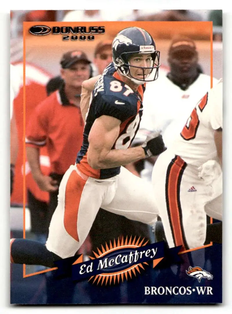 2000 Donruss #51 Ed McCaffrey    Denver Broncos Football Cards EX/NM