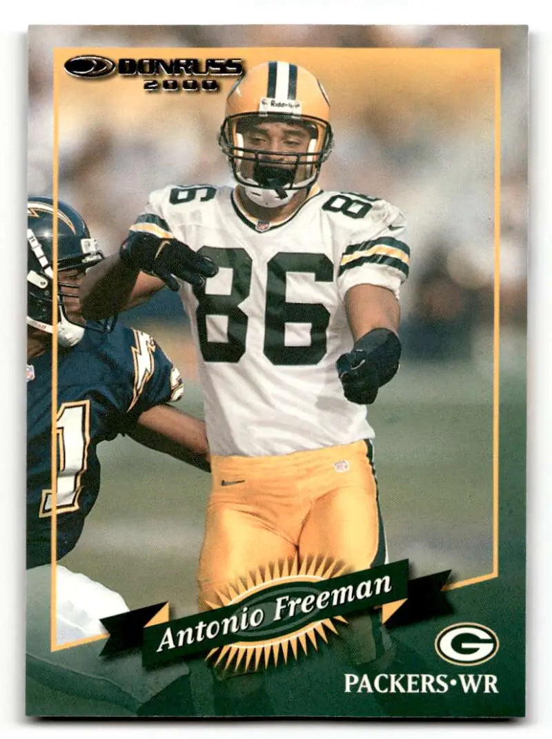 2000 Donruss #62 Antonio Freeman    Green Bay Packers Football Cards EX/NM