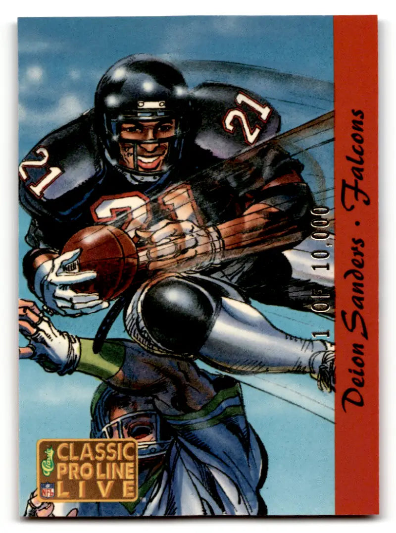 1993 Pro Line Live Illustrated #SP6 Deion Sanders NM-MT