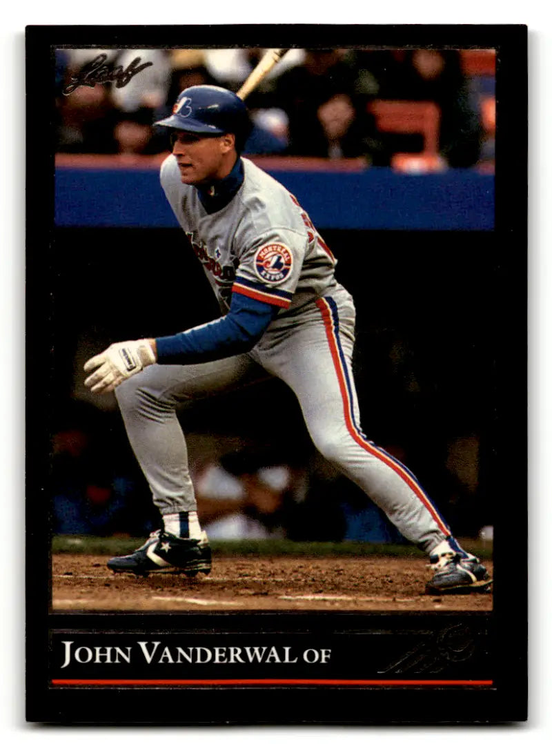 1992 Leaf Black Gold #416 John Vander Wal NM Near Mint