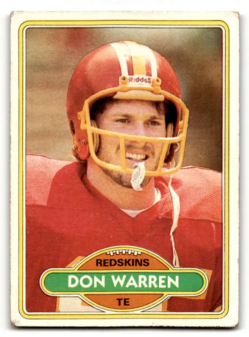 1980 Topps #371 Don Warren VG/EX Very Good/Excellent RC Rookie