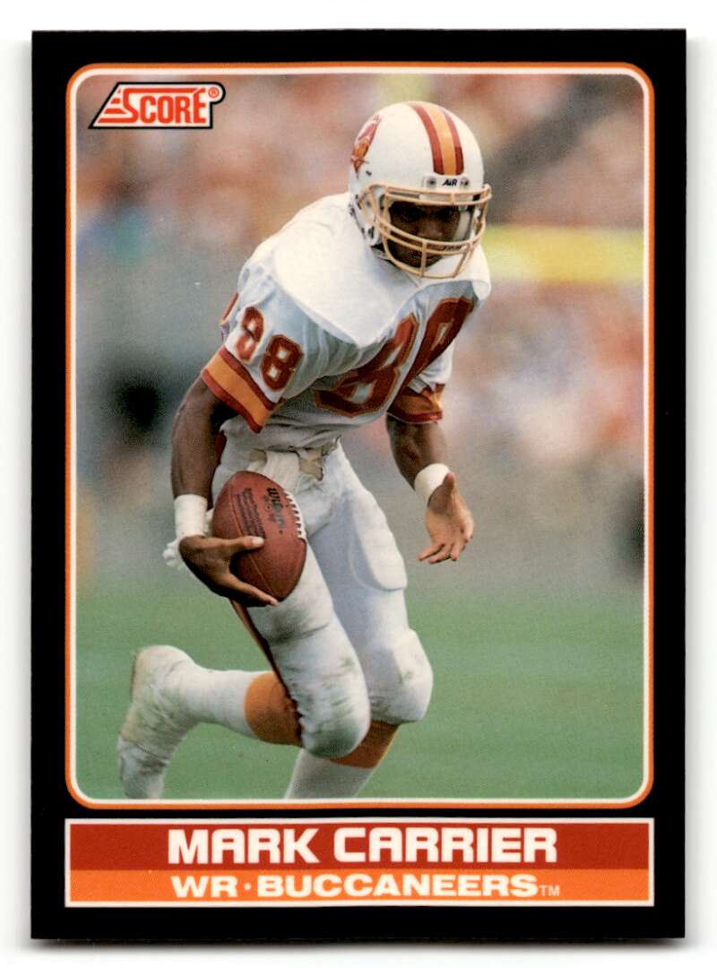 1990 Score #29 Mark Carrier    Tampa Bay Buccaneers Football Cards NM-MT