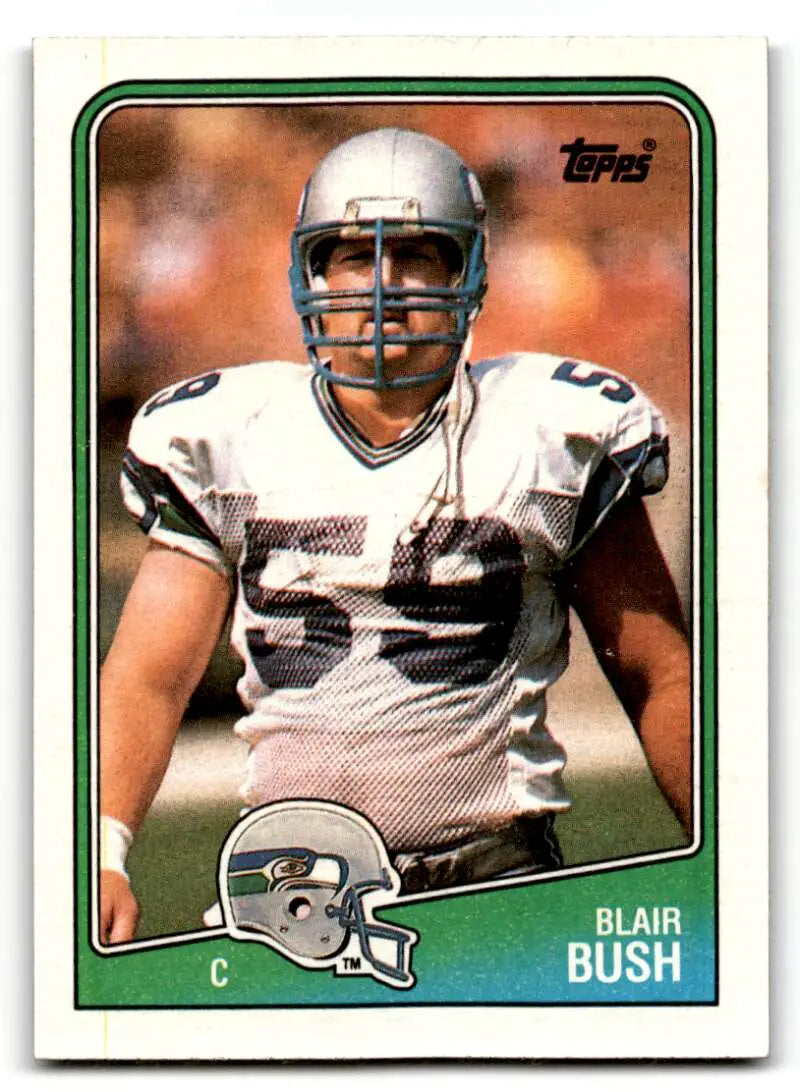 1988 Topps #139 Blair Bush    Seattle Seahawks Football Cards EX/NM