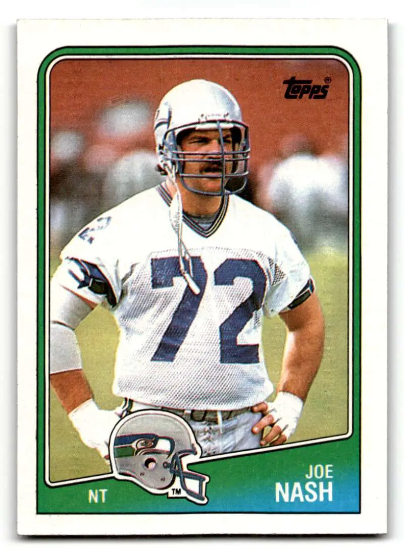 1988 Topps #141 Joe Nash    Seattle Seahawks Football Cards EX/NM