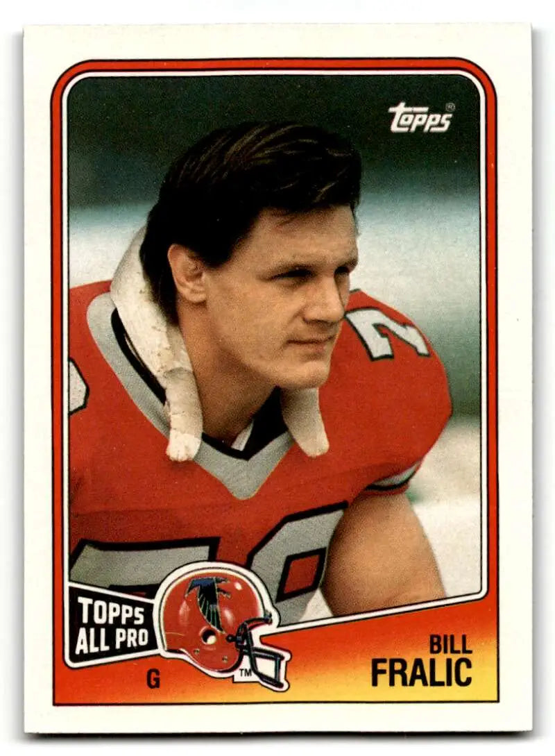 1988 Topps #388 Bill Fralic    Atlanta Falcons Football Cards EX/NM