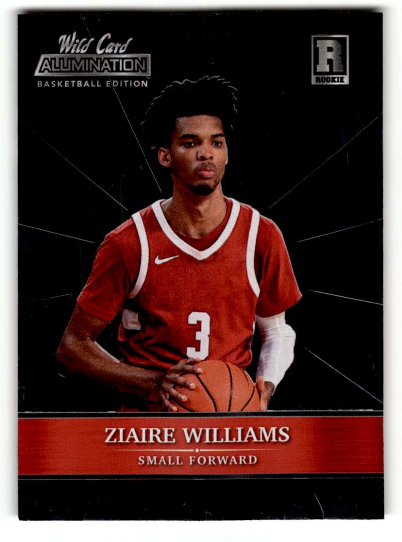 2022 Wild Card Alumination #ABC-78 Ziaire Williams Basketball Cards NM-MT