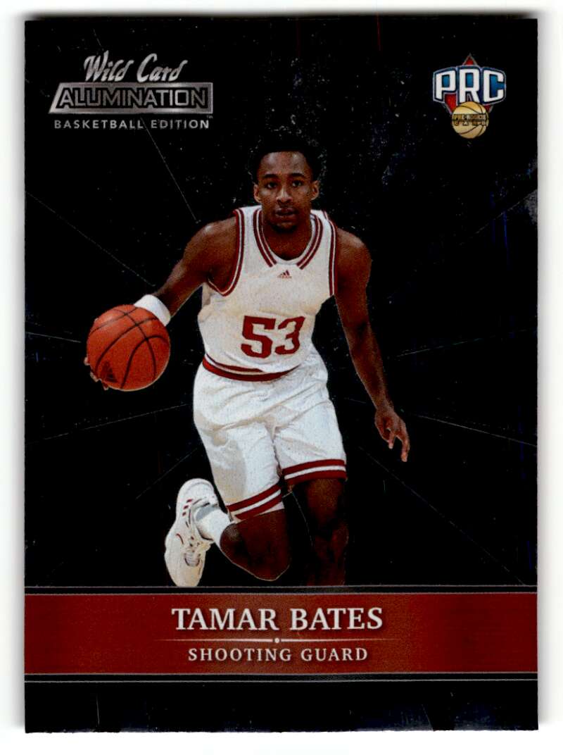 2022 Wild Card Alumination #ABC-69 Tamar Bates Basketball Cards NM-MT