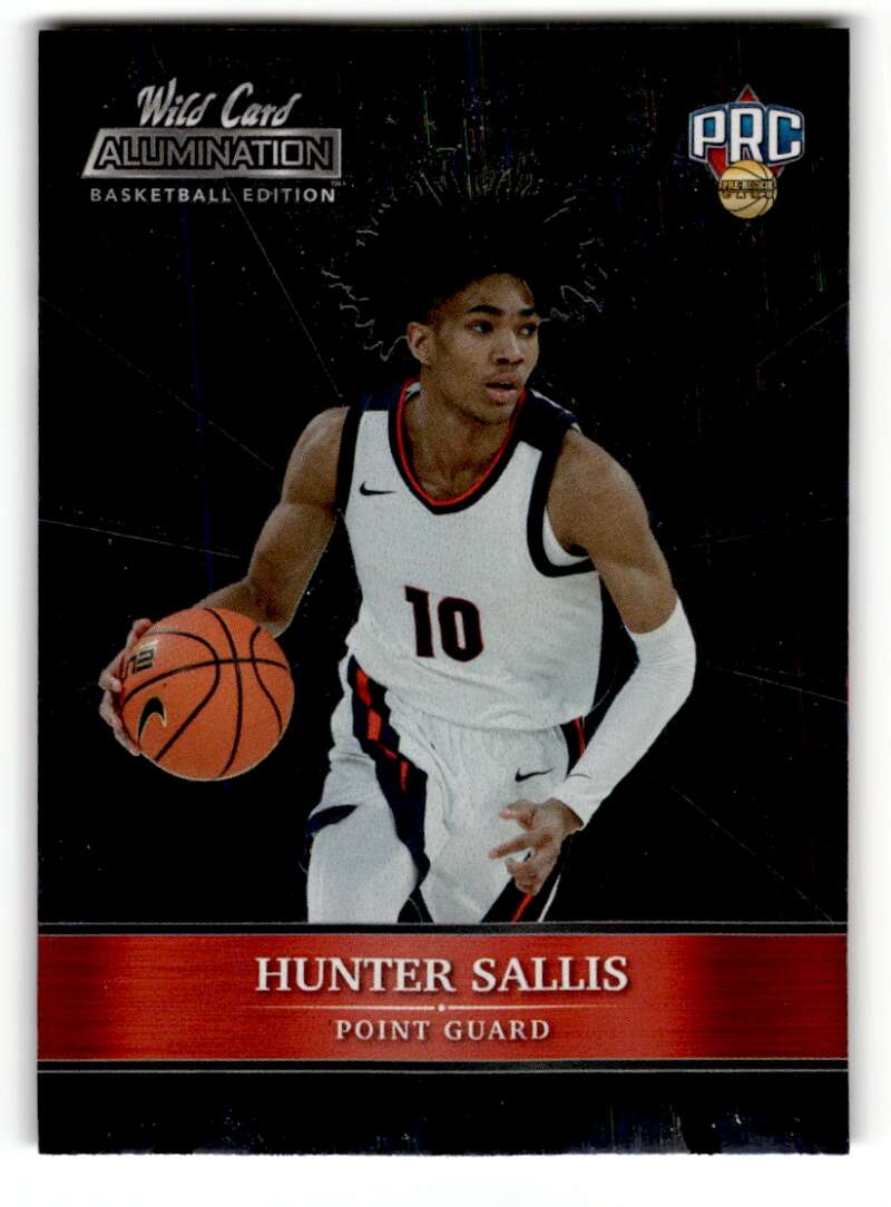 2022 Wild Card Alumination #ABC-27 Hunter Sallis     Basketball Cards NM-MT