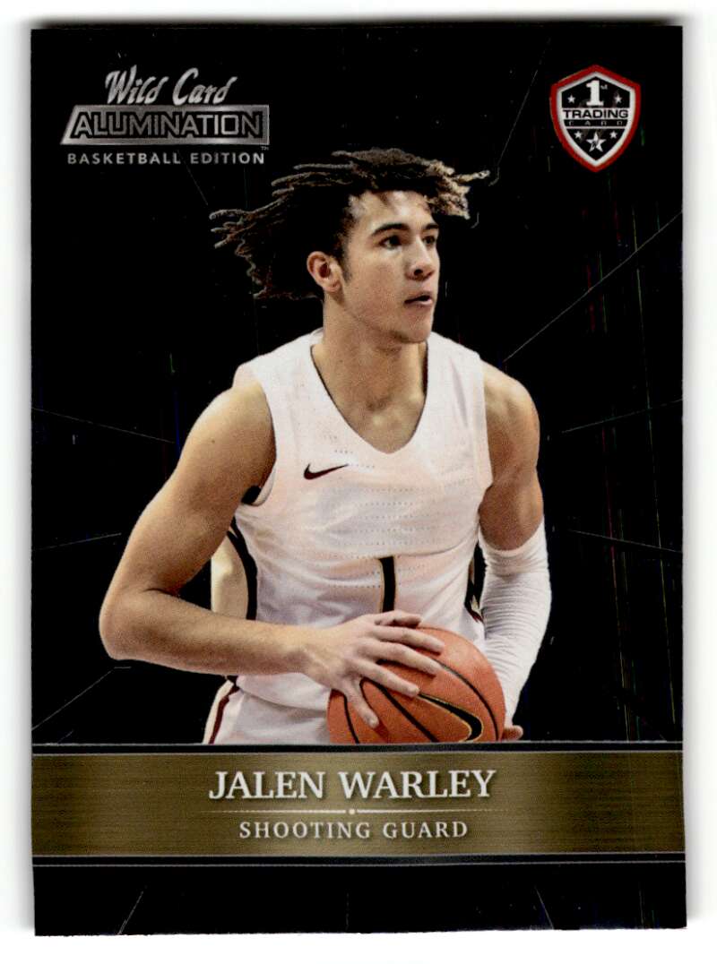 2022 Wild Card Alumination #ABC-33 Jalen Warley     Basketball Cards NM-MT