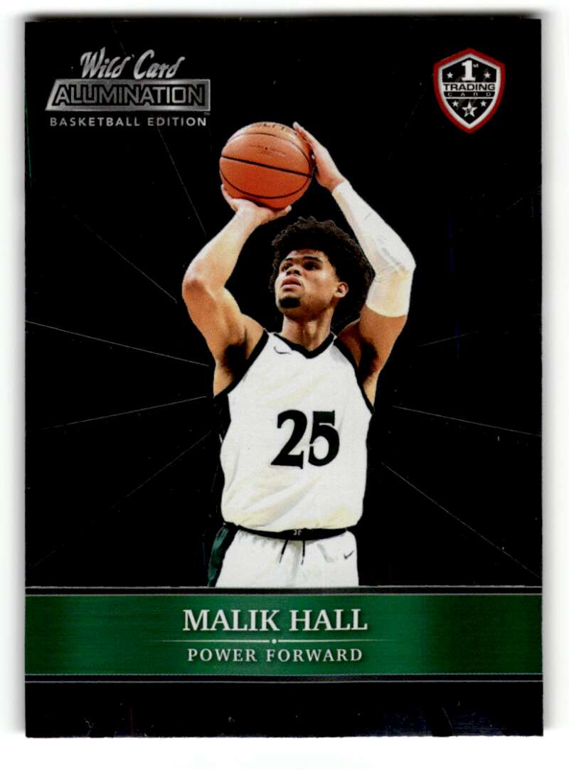 2022 Wild Card Alumination #ABC-57 Malik Hall     Basketball Cards NM-MT