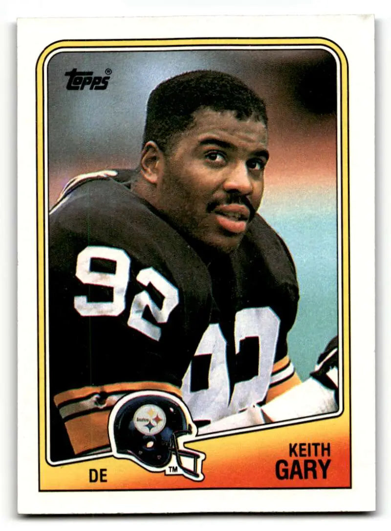 1988 Topps #171 Keith Gary    Pittsburgh Steelers Football Cards EX/NM