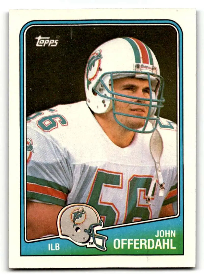 1988 Topps #200 John Offerdahl    Miami Dolphins Football Cards EX/NM