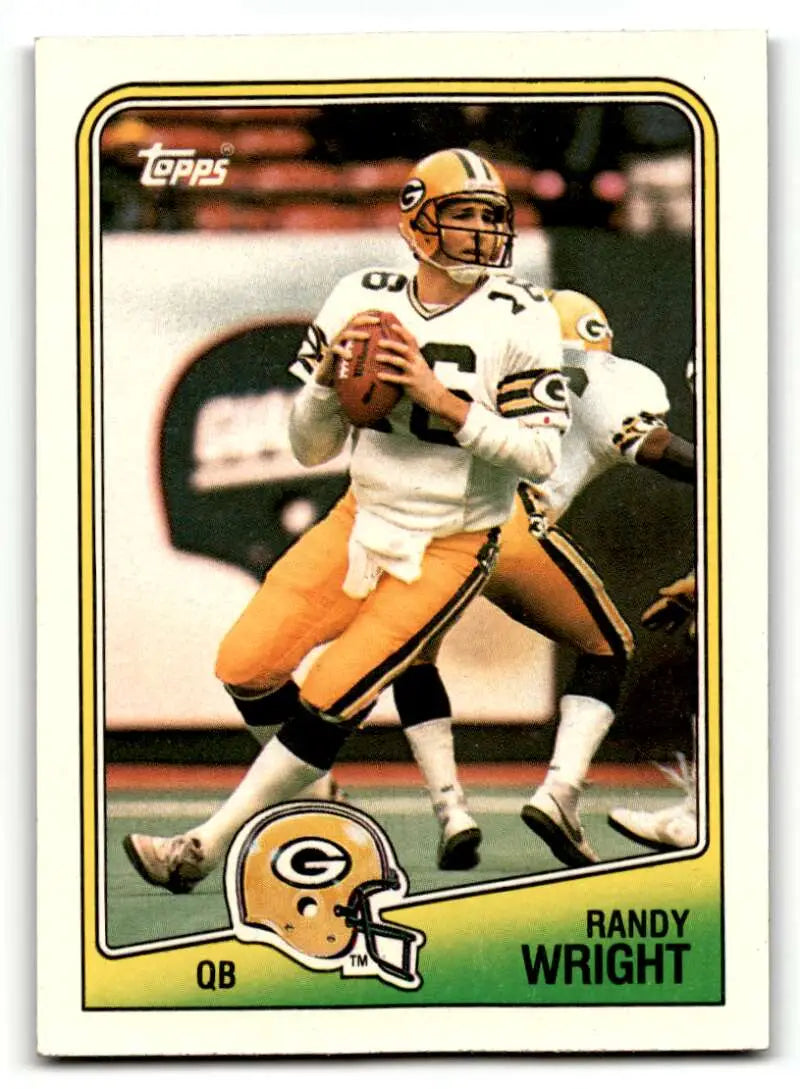 1988 Topps #315 Randy Wright    Green Bay Packers Football Cards EX/NM