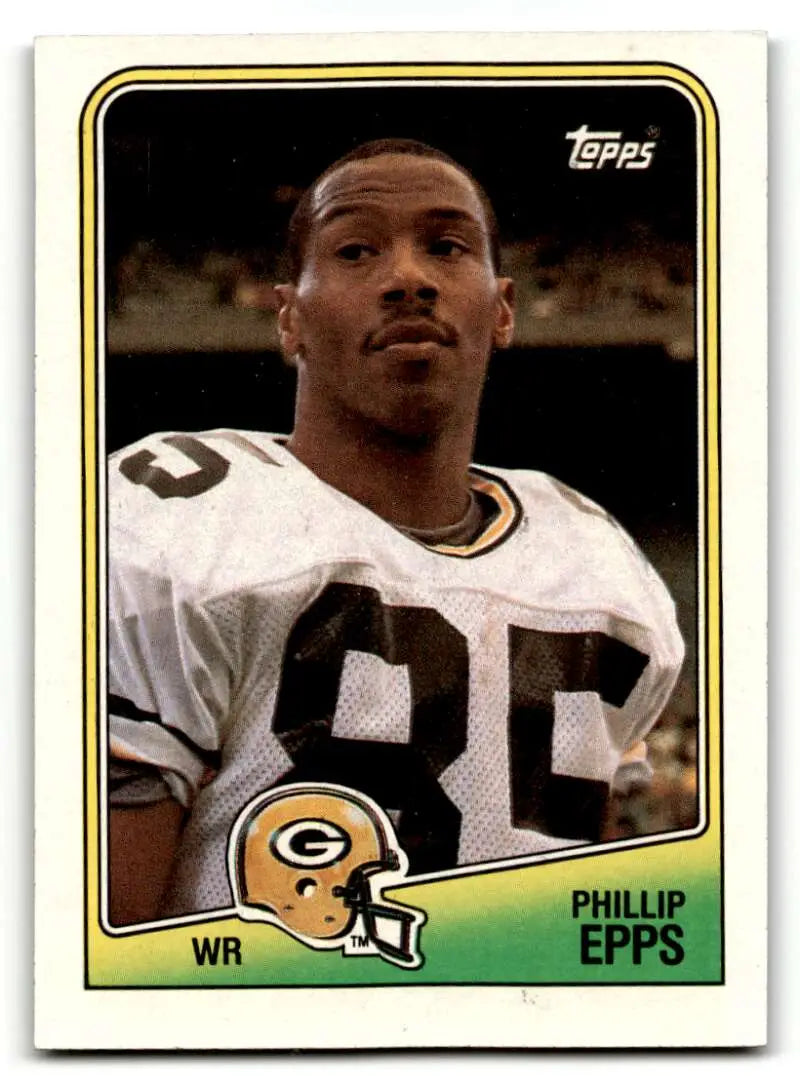 1988 Topps #317 Phillip Epps    Green Bay Packers Football Cards EX/NM