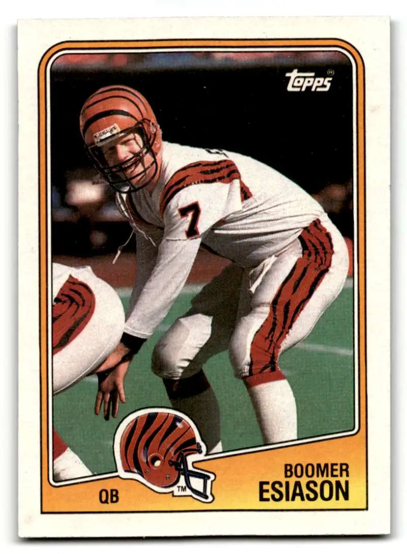 1988 Topps #340 Boomer Esiason    Cincinnati Bengals Football Cards EX/NM