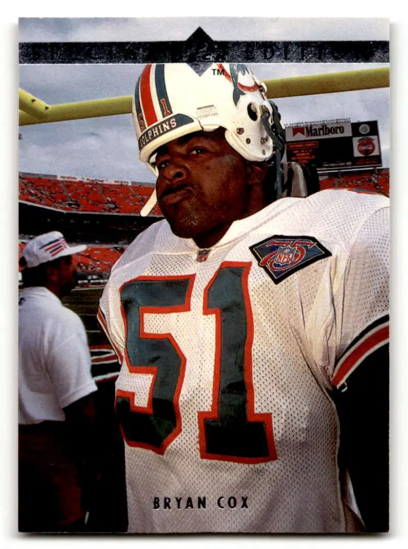 1995 Upper Deck #SE15 Bryan Cox    Miami Dolphins Football Cards NM Near Mint