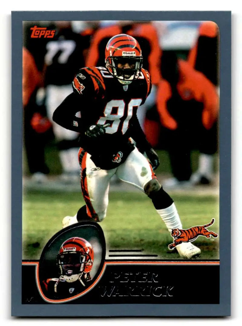2003 Topps #264 Peter Warrick    Cincinnati Bengals Football Cards EX/NM
