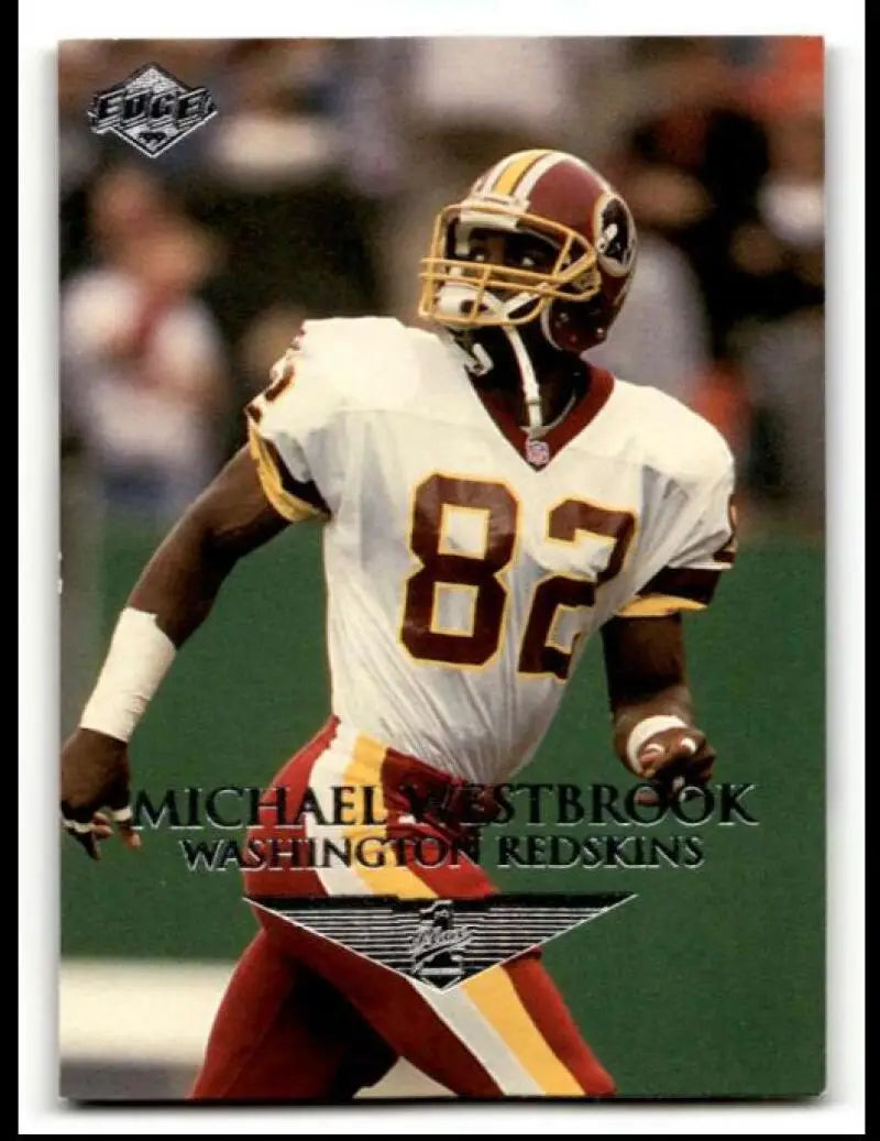 1999 Collector's Edge First Place #148 Michael Westbrook    Washington Redskins Football Cards EX/NM