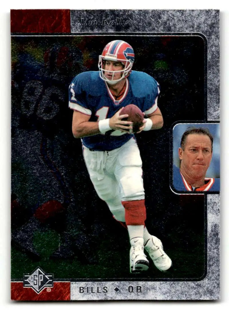 1996 SP #76 Jim Kelly    Buffalo Bills Football Cards EX/NM