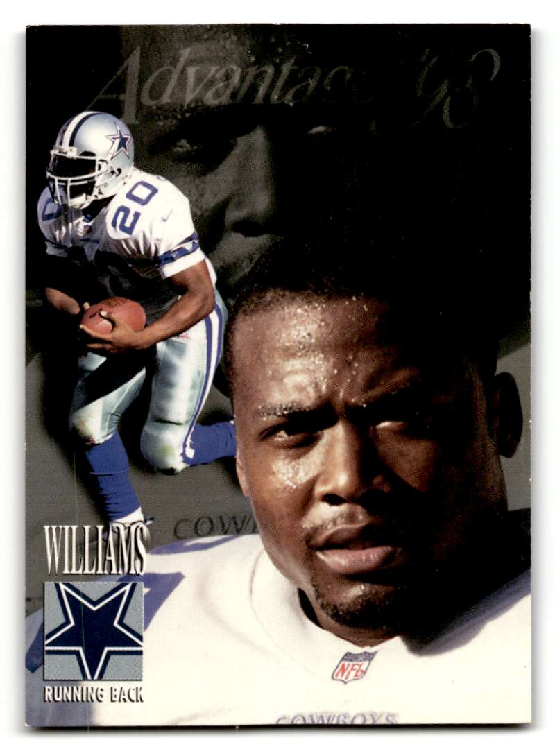 1998 Collector's Edge Advantage #46 Sherman Williams    Dallas Cowboys Football Cards EX/NM