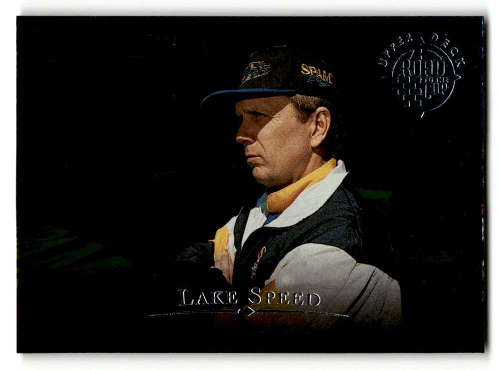 1996 Upper Deck Road to the Cup #RC22 Lake Speed      Racing Cards NM Near Mint