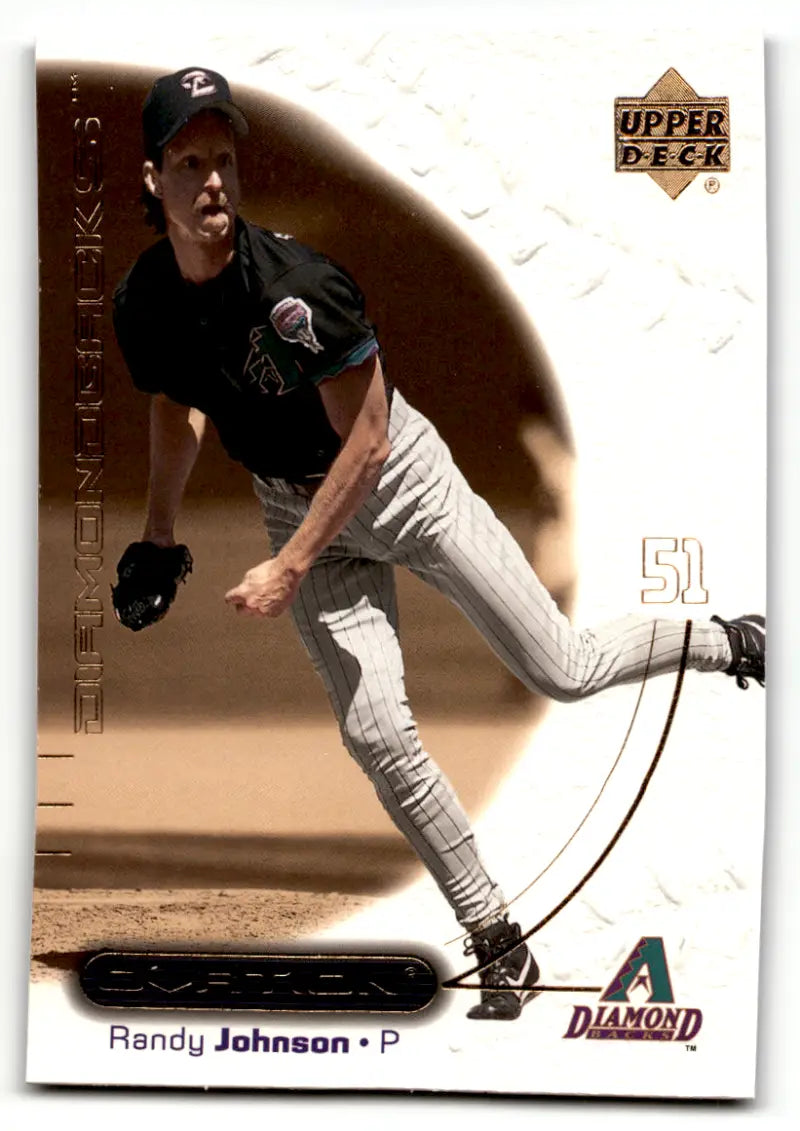 2001 Upper Deck Ovation #38 Randy Johnson NM Near Mint