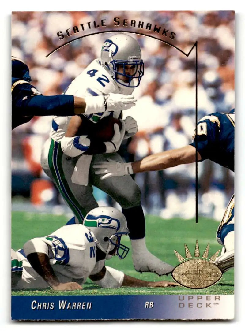 1993 SP #251 Chris Warren    Seattle Seahawks Football Cards NM Near Mint