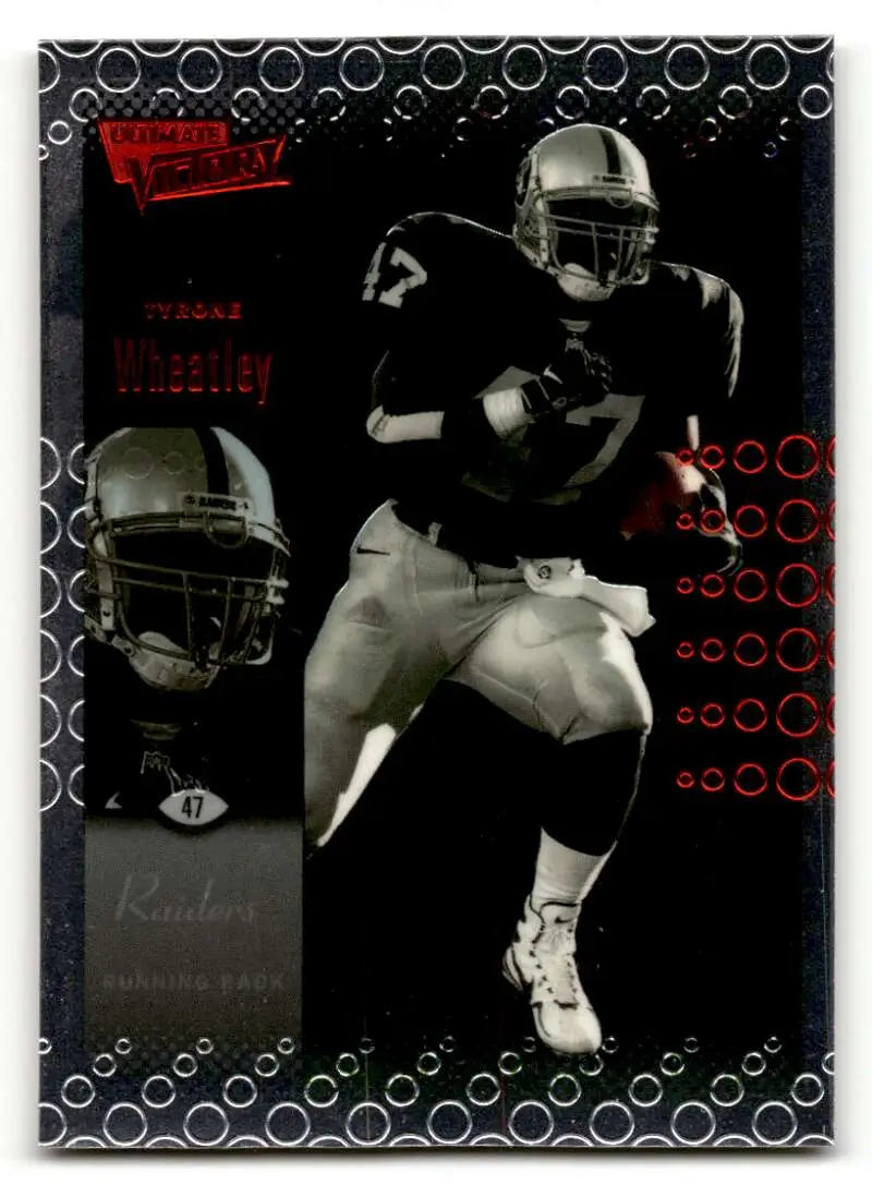 2000 Upper Deck Ultimate Victory #66 Tyrone Wheatley    Oakland Raiders Football Cards NM Near Mint