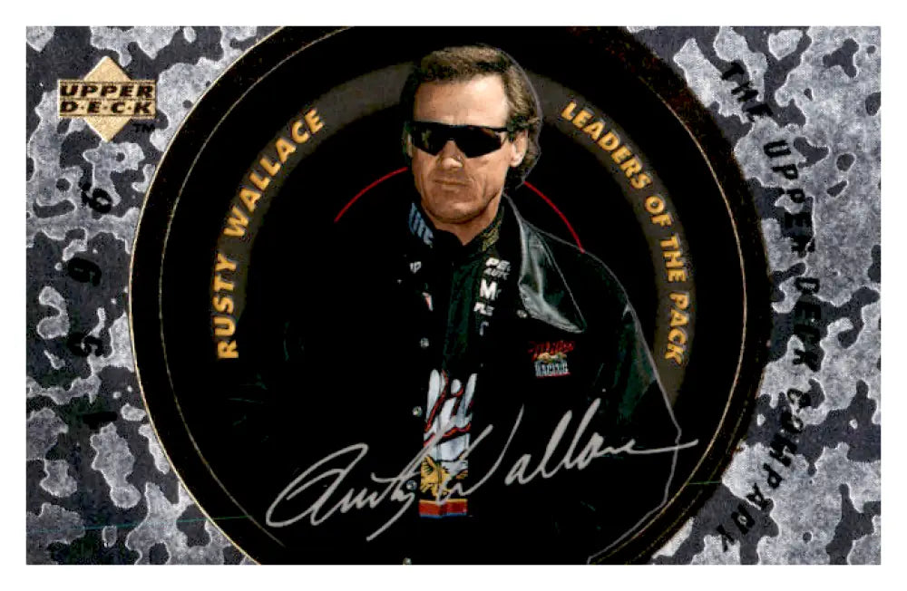 1996 Upper Deck Road to the Cup Leaders of the Pack #LP2 Rusty Wallace NM Near Mint