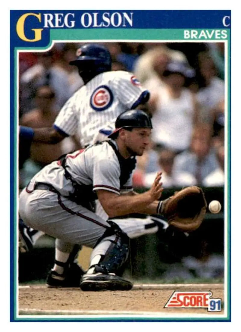 1991 Score #56 Greg Olson EX/NM