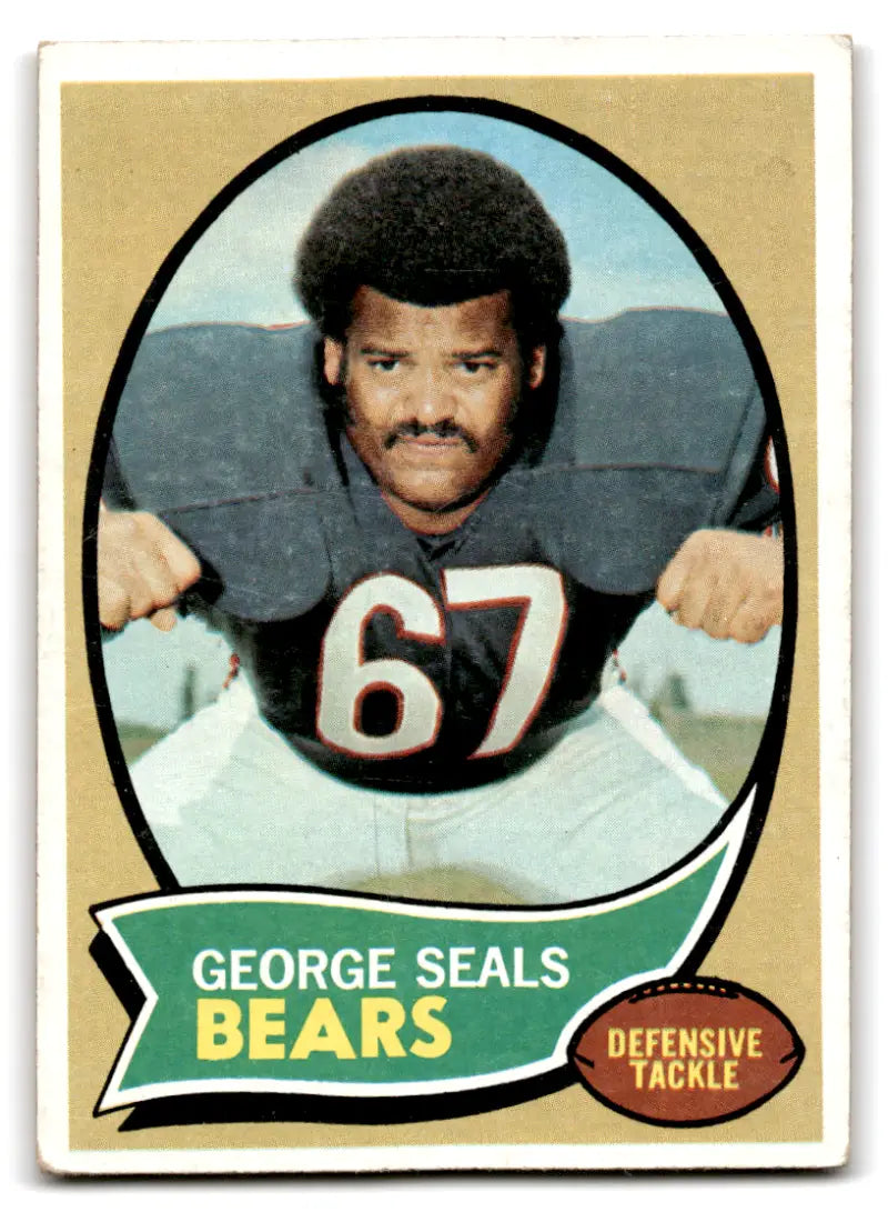 1970 Topps #12 George Seals EX Excellent RC Rookie Bears