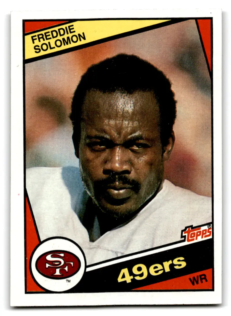 1984 Topps #360 Freddie Solomon NM Near Mint 49ers