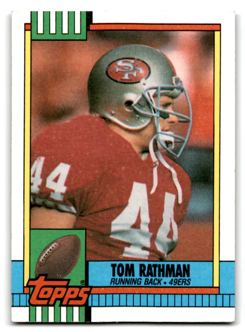 1990 Topps #15 Tom Rathman NM Near Mint 49ers 