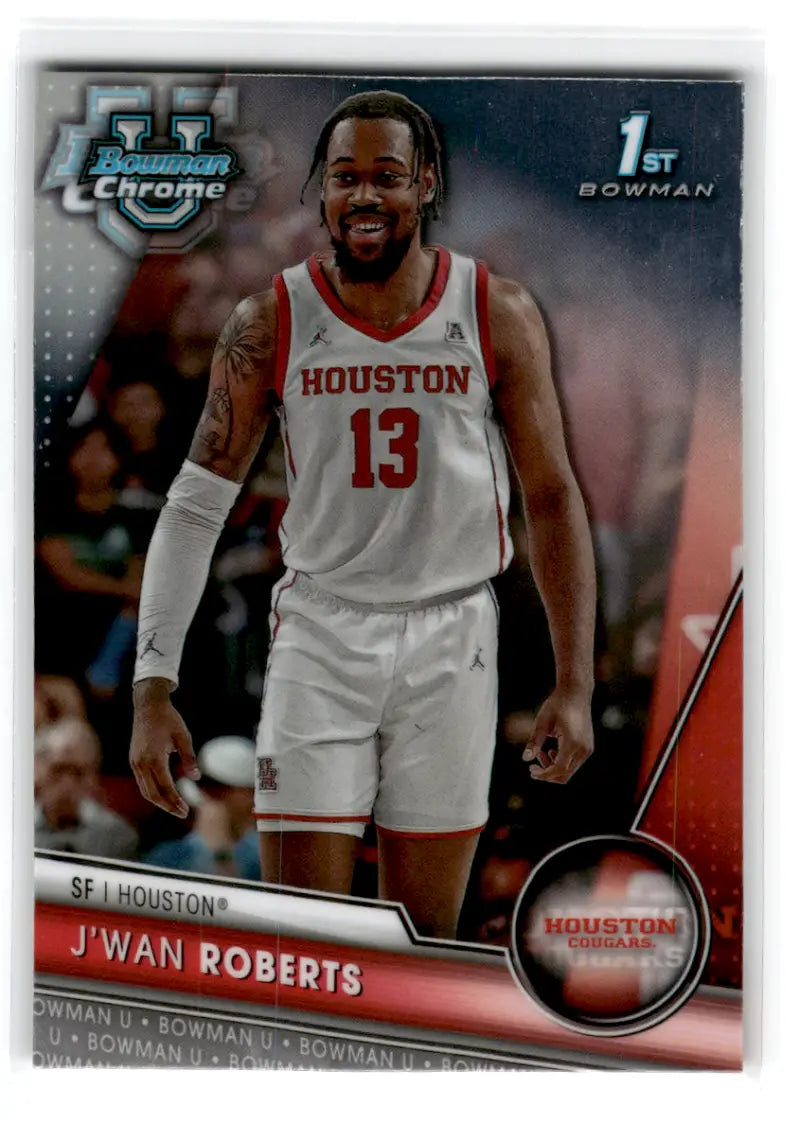 2023-24 Bowman University Chrome #31 J'Wan Roberts NM-MT